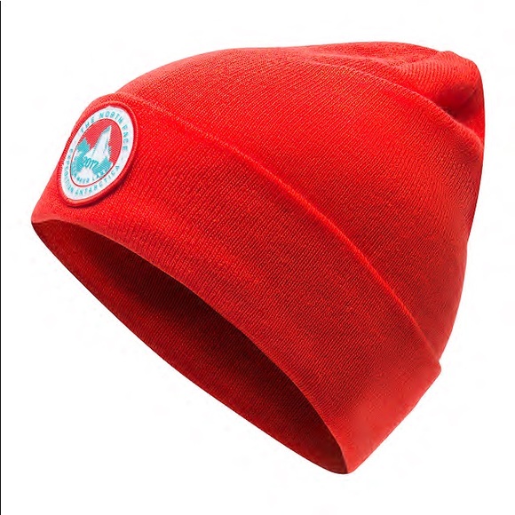 The North Face Other - NWT The North Face Red Expedition Worker Beanie